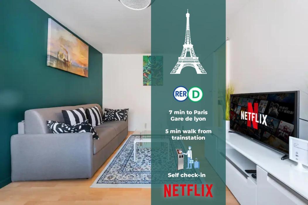 阿尔福维尔F2 Paris 12Eme - Gare De Lyon - Orly公寓 外观 照片